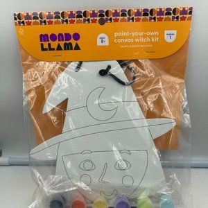 Mondo Llama Paint-Your-Own Canvas Witch Kit
